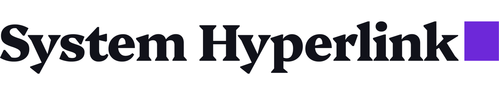 System Hyperlink